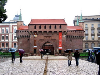 Mury miejskie w Krakowie