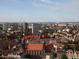 Bazylika Mariacka w Gdańsku - Widok z Wieży Foto Galeria