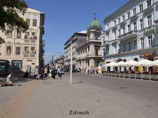 Ulica Piotrkowska w Łódzi