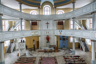 Poewangelicki Kościół pw Serca Jezusowego w Zdunach - dziś kaplica pogrzebnowa 