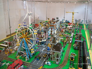 Łebskie Klocki - wystawa z klocków LEGO w Łebie