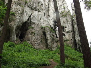Jaskinia na Górze Birów w Podzamczu