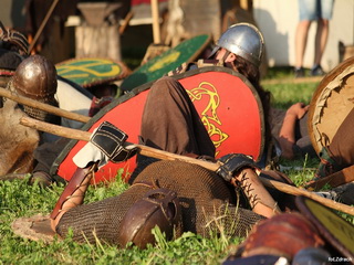 Bitwa - XIII Międzynarodowy Zjazd Wojowników Słowiańskich Gród Grzybowo 2012 Foto Galeria