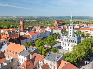 Wieżą Widokowa Kościoła Wniebowzięcia NMP w Chełmnie Foto Galeria