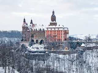 Zamek Książ Zima 2021