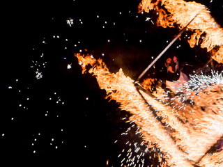 Adelaida Fireshow zdjęcia, Krotoszyński Festiwal Ogniazdjęcia, Teatr Ognia foto